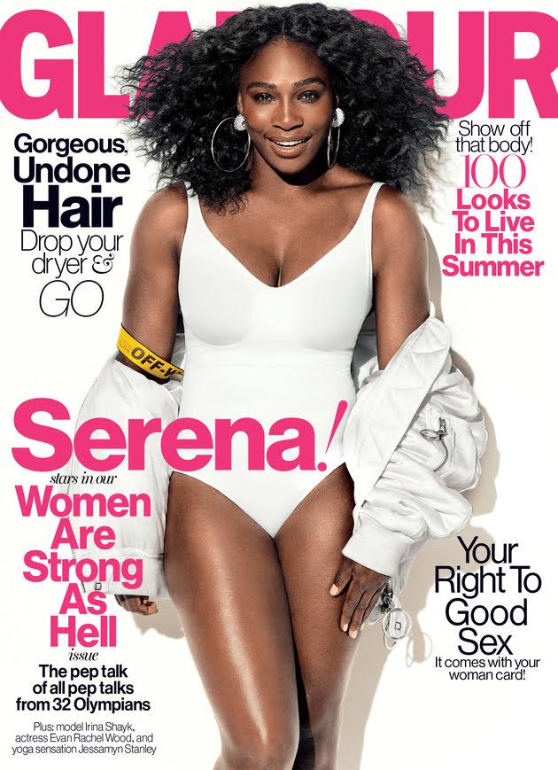 Serena Williams Glamour magazine